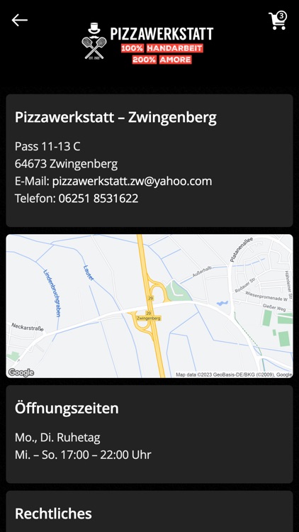 Pizzawerkstatt Zwingenberg screenshot-3