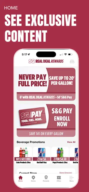 S&G Real Deal Rewards screenshot 2