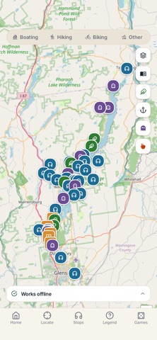 Lake George Audio Tour app screenshot