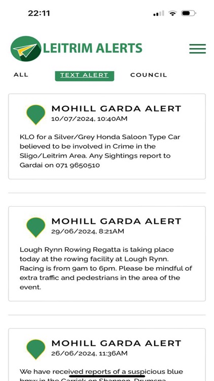 Leitrim Alerts