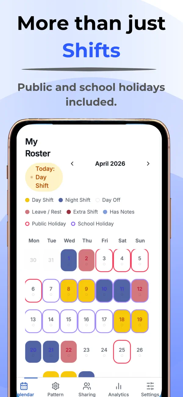 Screenshot #3 pour Shift Sync