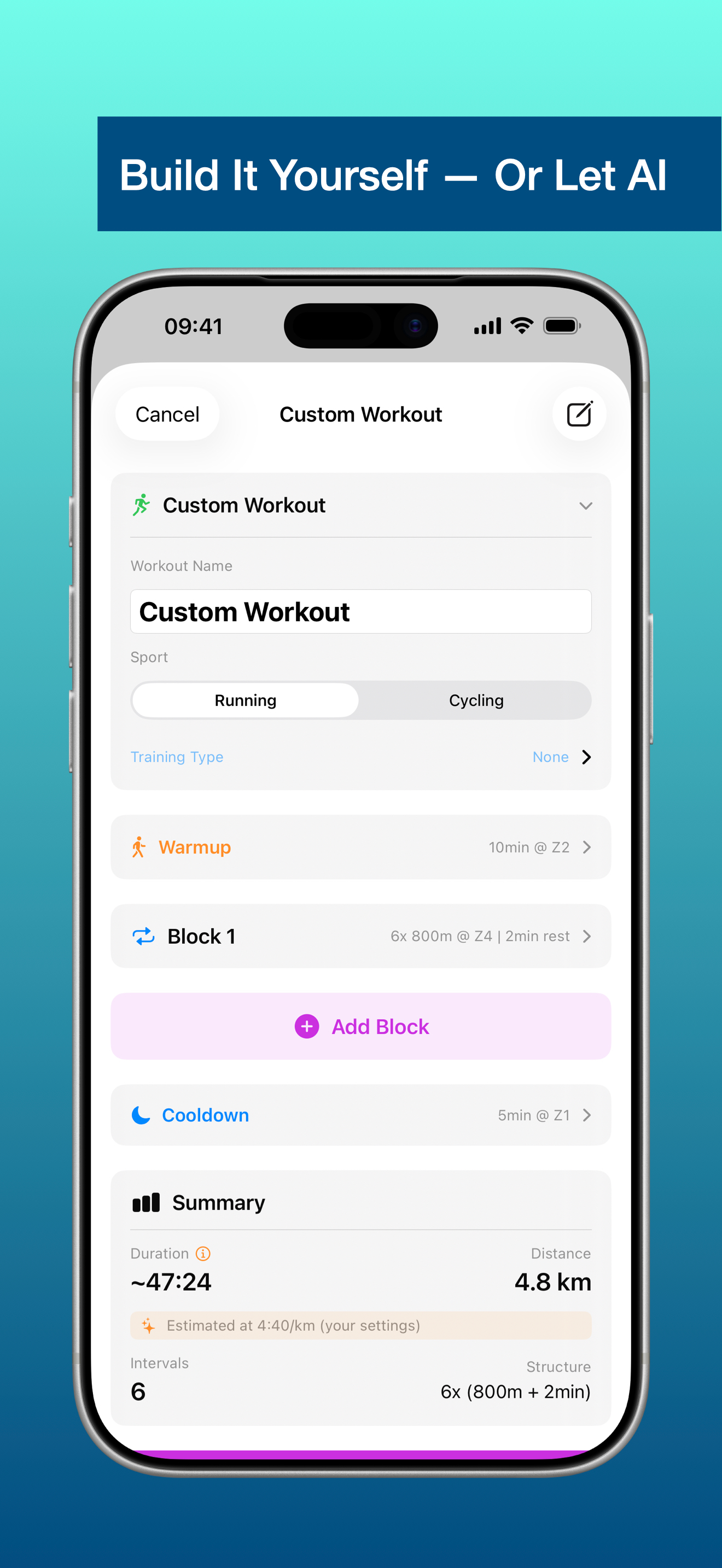 WeekPace: Apple Watch Run Plan screenshot 4