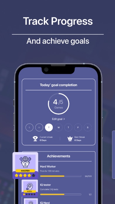 IQ・Brain Training & IQ Tests Screenshot