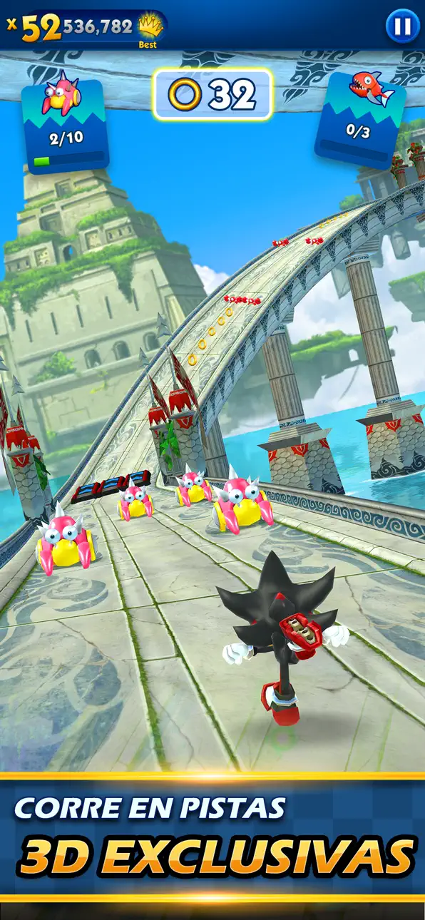 Sonic Dash - Free Hack screenshot 2 - iOS game interface