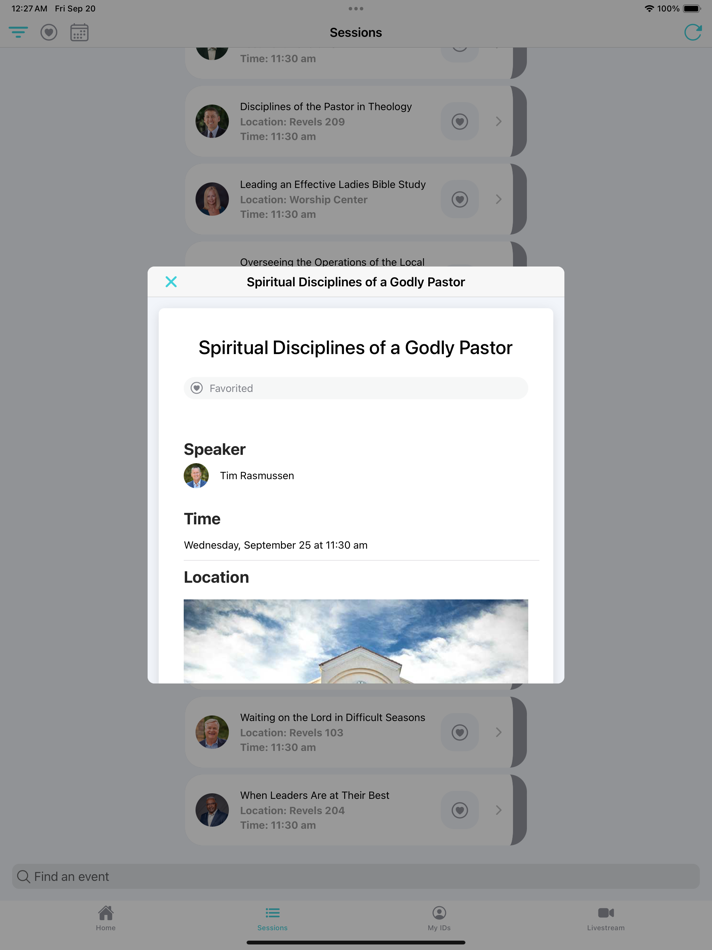 #3. Spiritual Leadership Conf (iOS) Podle: Lancaster Baptist Church