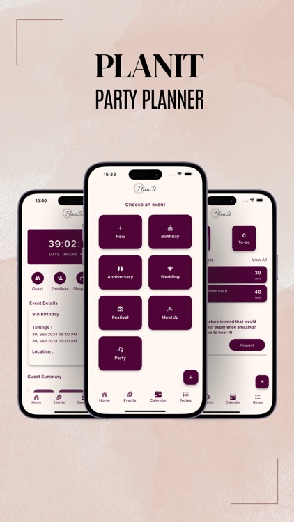 PlanIt Party Planner