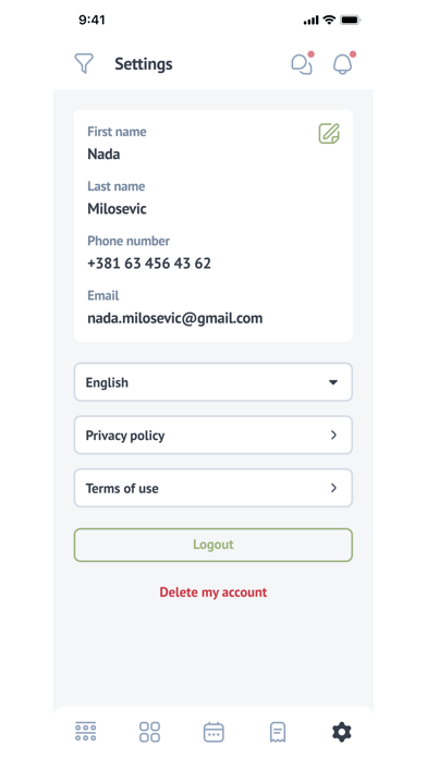 App screenshot