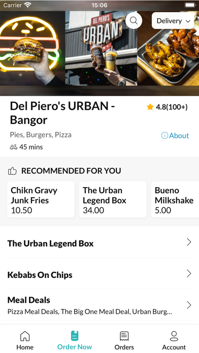 Del Piero's URBAN - Bangor Screenshot