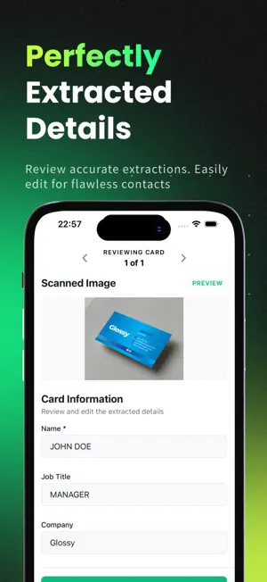 Biz - Business Card Scanner screenshot 3