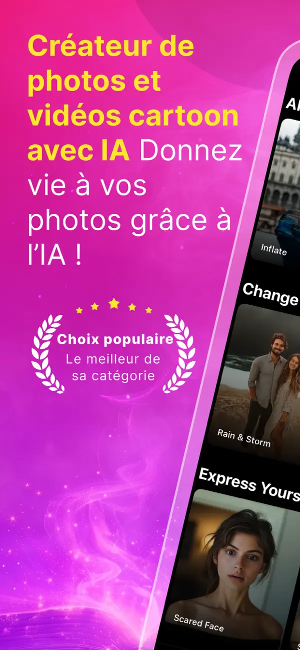 Screenshot #1 pour AI Video Edit Maker - Touchify