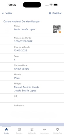 id.gov.cv screenshot
