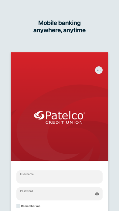 Screenshot #1 pour Patelco Mobile Banking