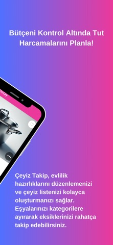 Çeyiz Takip iPhone screenshot