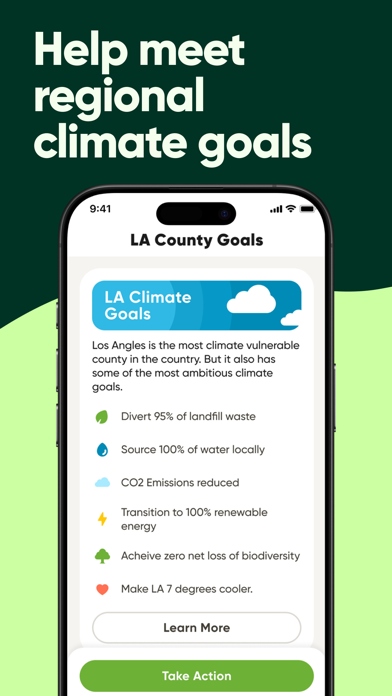 Dashboard.Earth Climate Action Screenshot