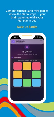 Wonder Alarm - Alarm Clock iPhone screenshot