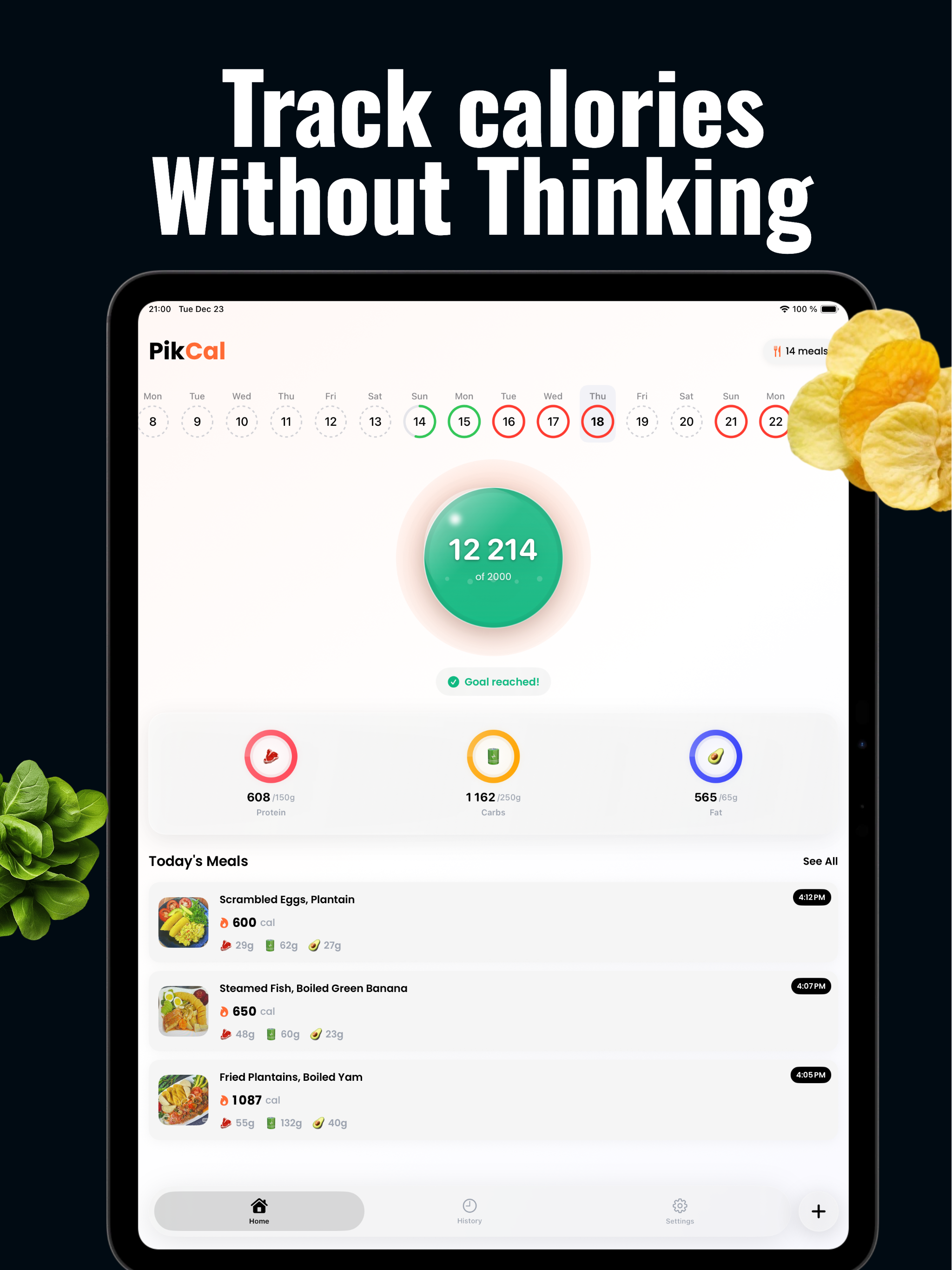 PikCal - AI Calorie Counter