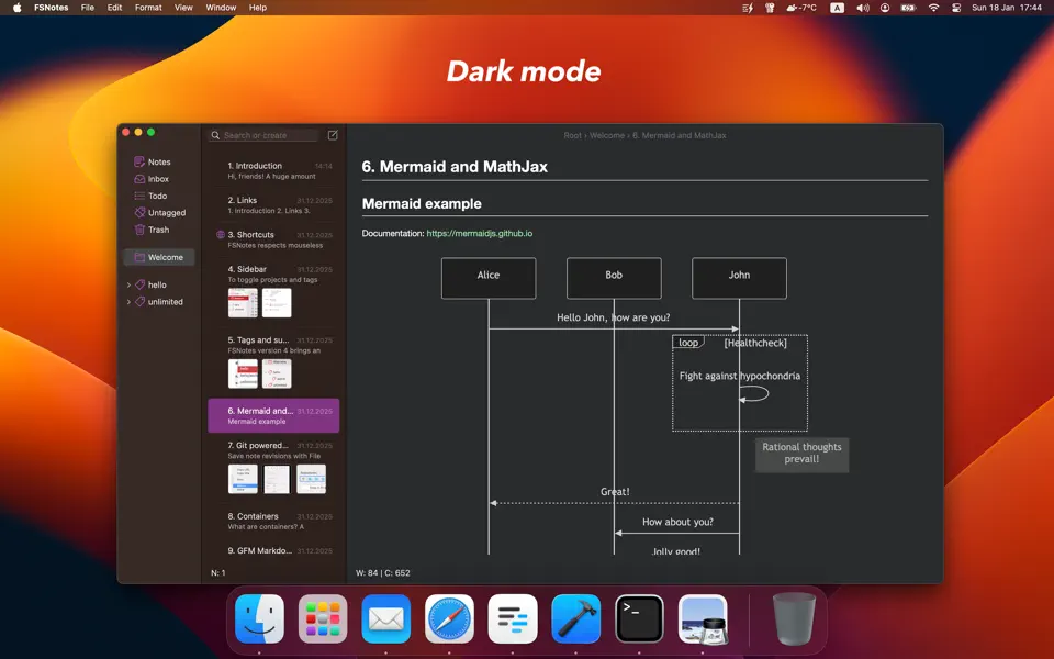 FSNotes 7.0.0 Screenshot 2