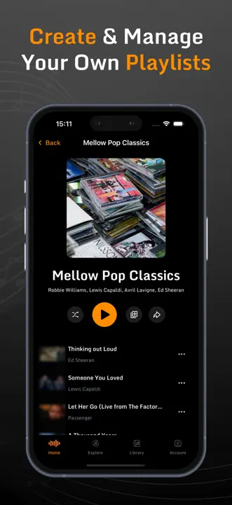 Music X : Music Player & Mp3: Screenshot 4 von 7
