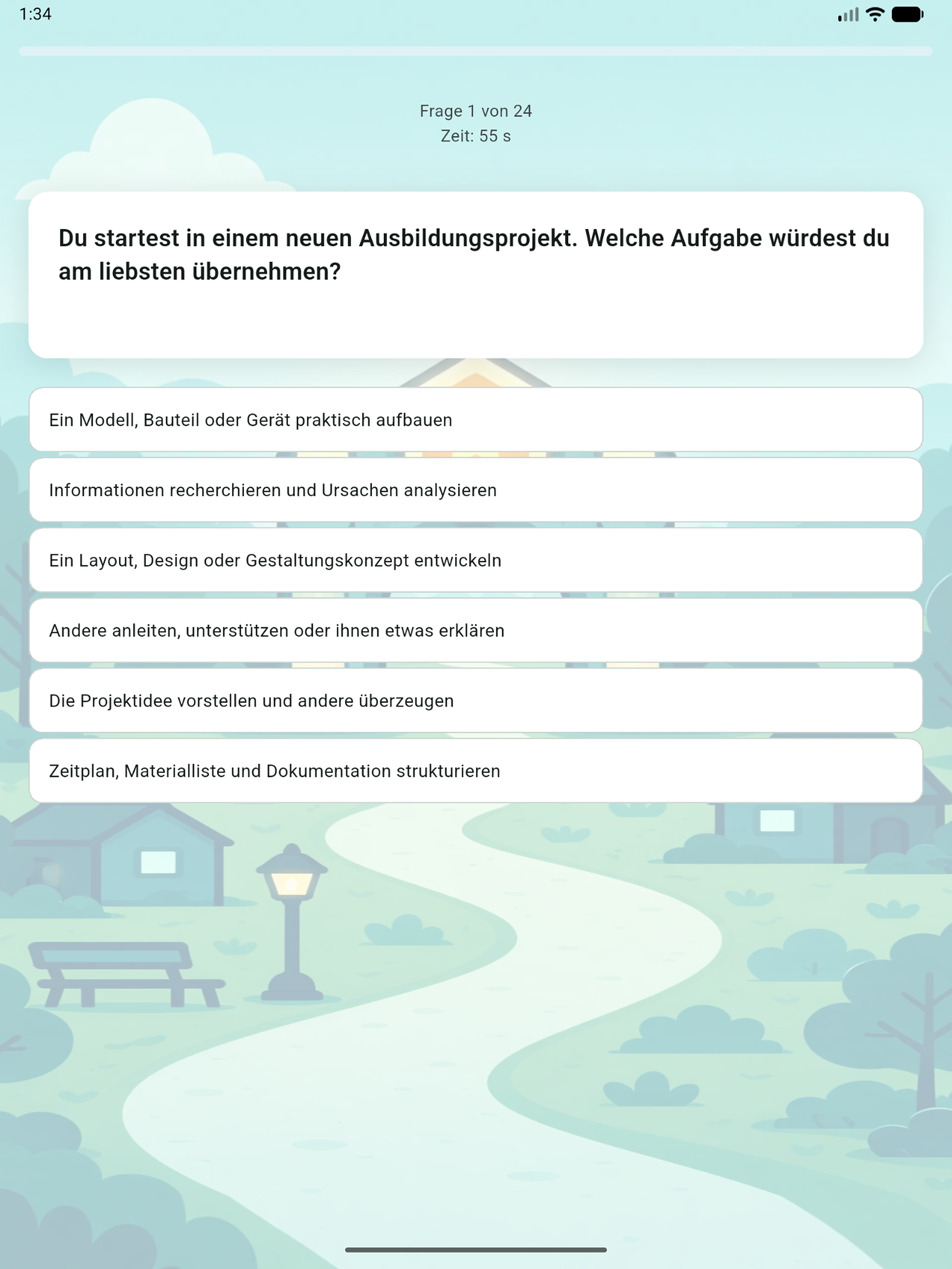 EDUQEST: Berufstest screenshot 9