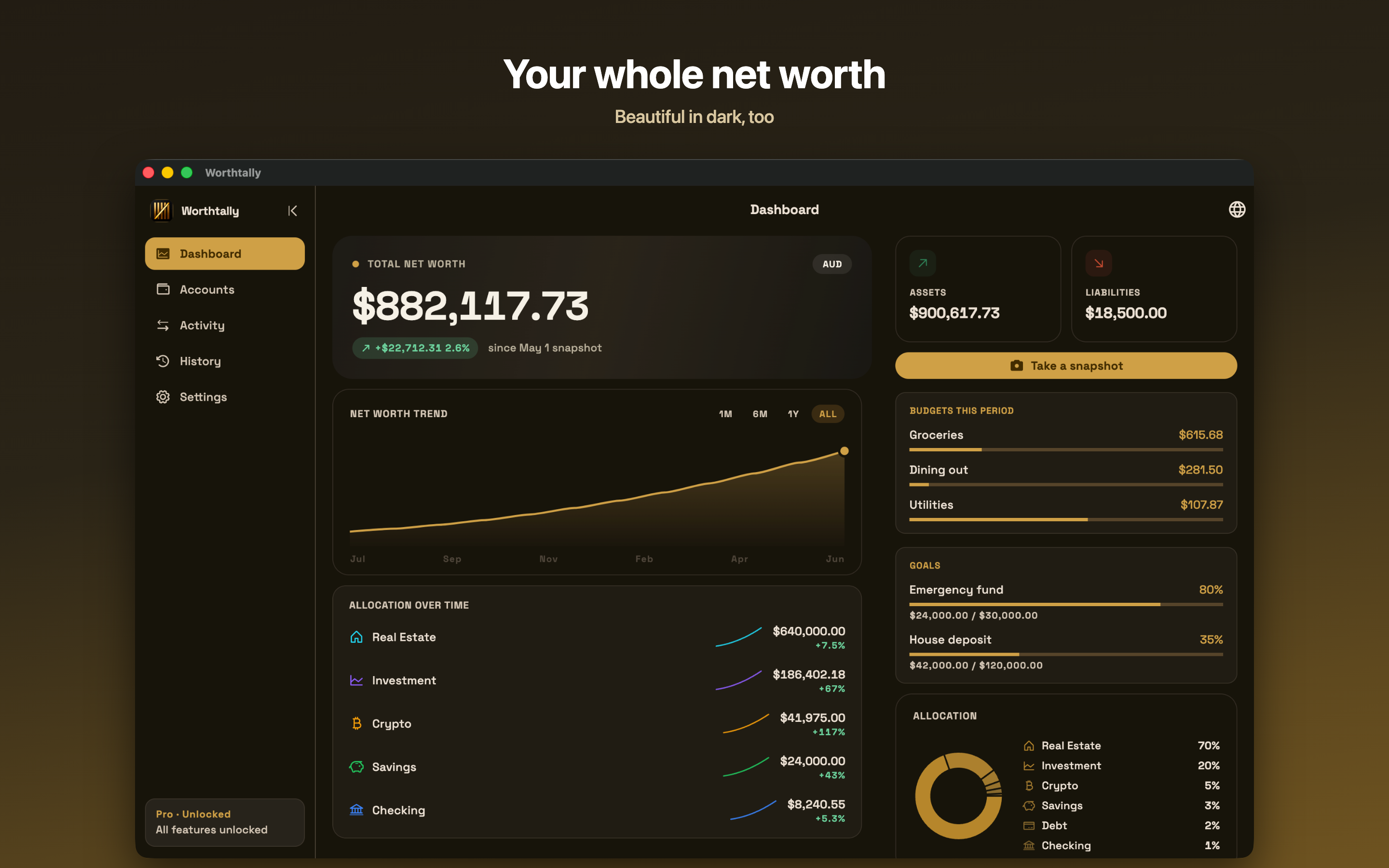 Worthtally: Net Worth Tracker screenshot 21