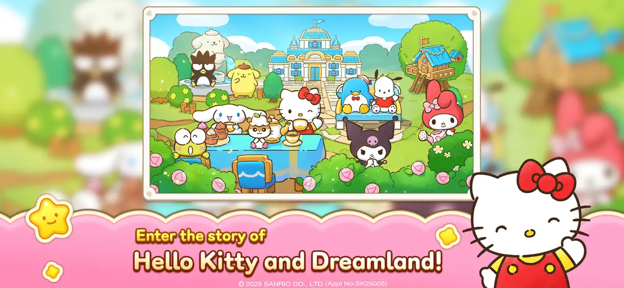 Hello Kitty Friends Match Hack screenshot 1 - game app interface