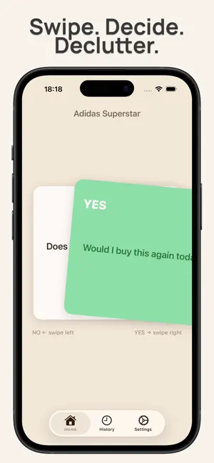 Declutter Swipe screenshot 1