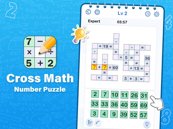 Cross Math - Math Game iPad screenshot 6 - Games app