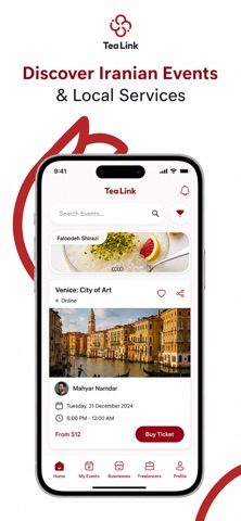 TeaLink — Persian Hub screenshot