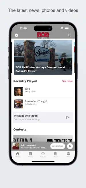 Total Country BOB-FM screenshot 1