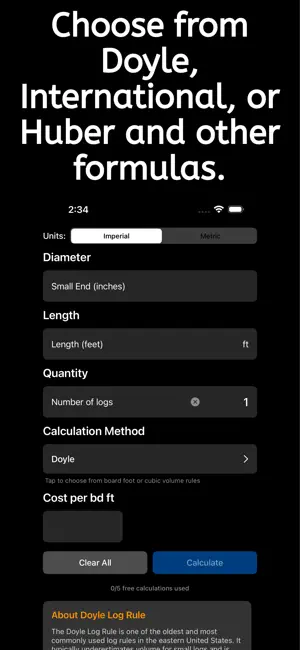Board Foot Calculator - Timber screenshot 3