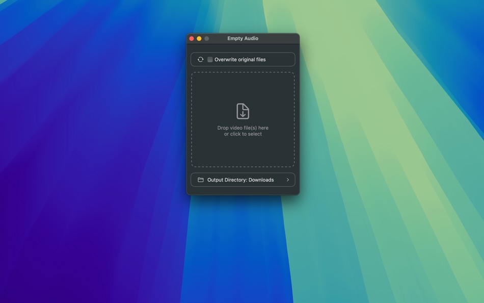 #2. Empty Audio - Remove audio (macOS) 由: Inside Internet