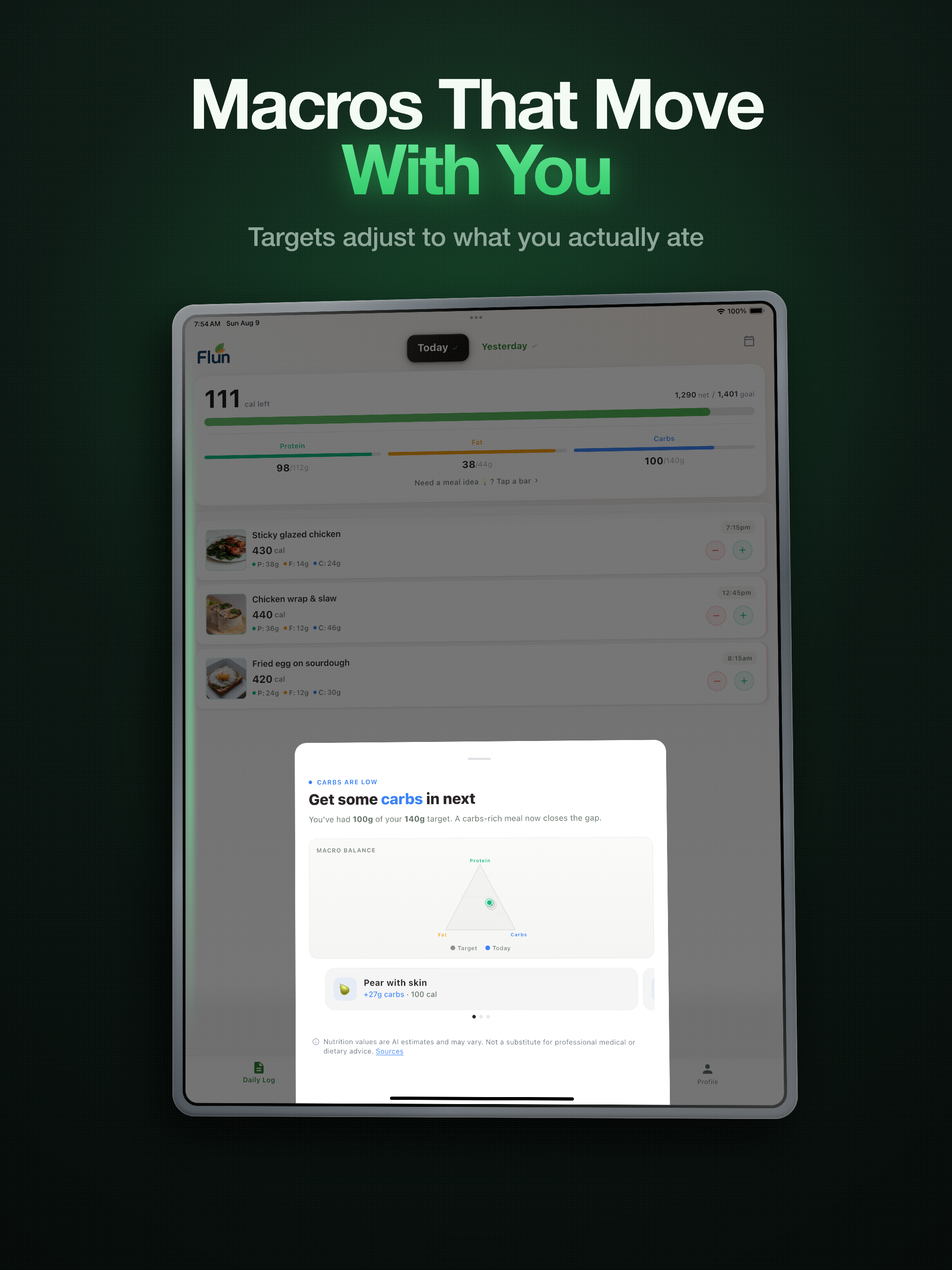 Flun: AI Calorie Counter screenshot 14