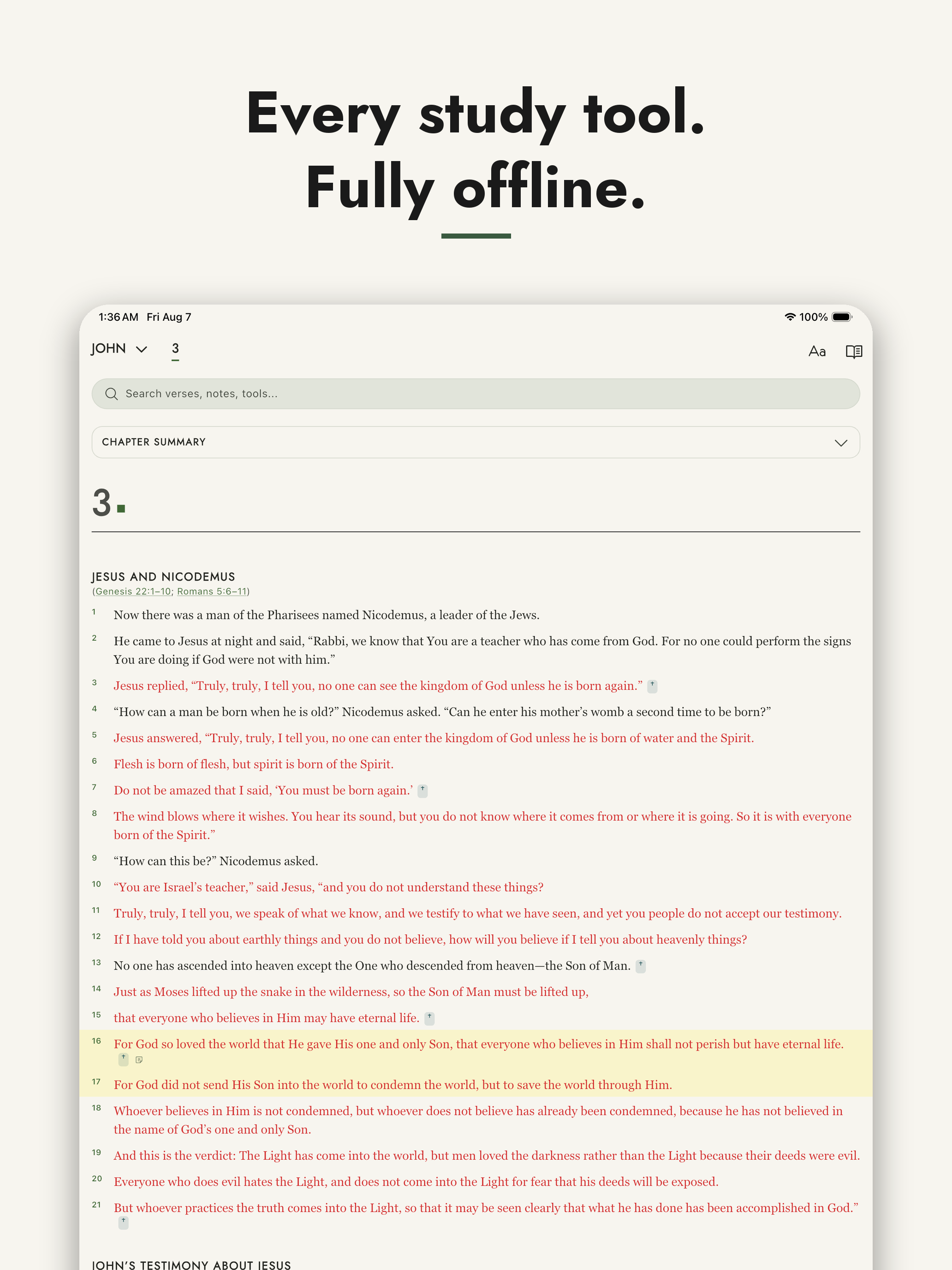 Lumina - Offline Study Bible screenshot 9
