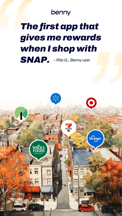 Benny: Cash back on EBT & SNAP