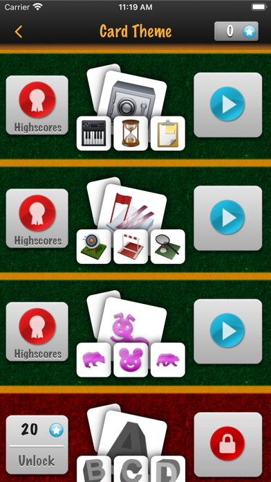 Memory Matches 2: Card Connect Screenshot 4 - AppWisp.com Memory Matches 2: Card Connect Screenshot 4 - AppWisp.com