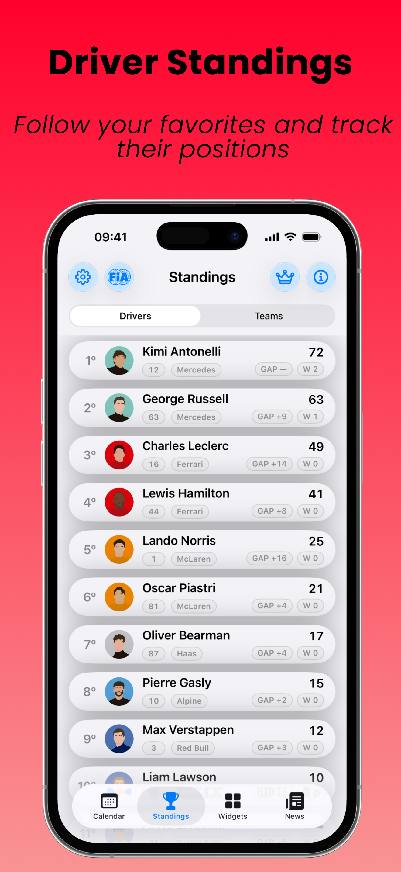 SpeedTrack Widgets screenshot 6