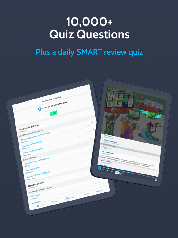 Picmonic Nursing School Study iPad screenshot 4 - Education app