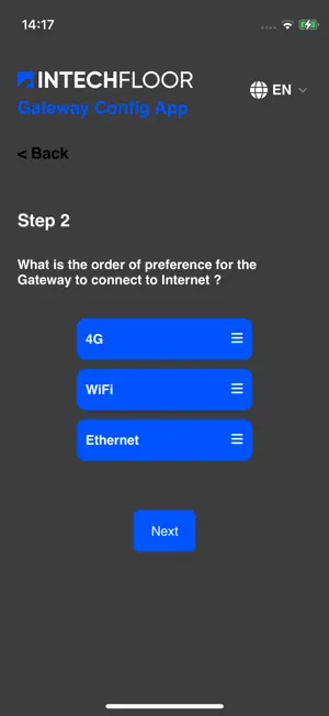 Gateway Config App screenshot 3