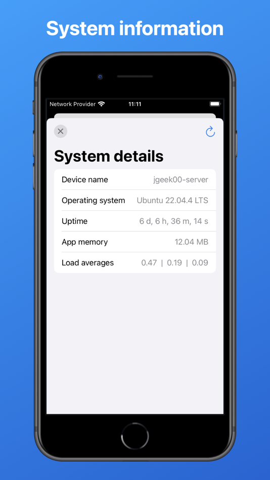 #6. Server Status - Server monitor (iOS) Bởi: Juan Gilsanz Polo