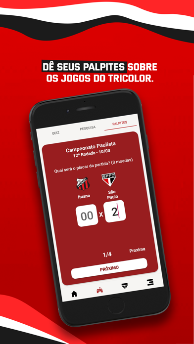 São Paulo FC Screenshot