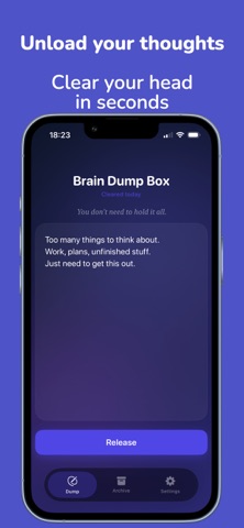Brain Dump Box screenshot