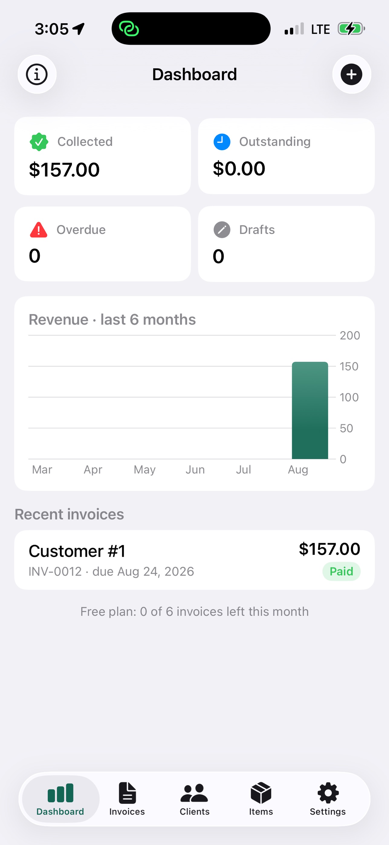 Screenshot 1 of INQORA – Easy Invoice & PDF