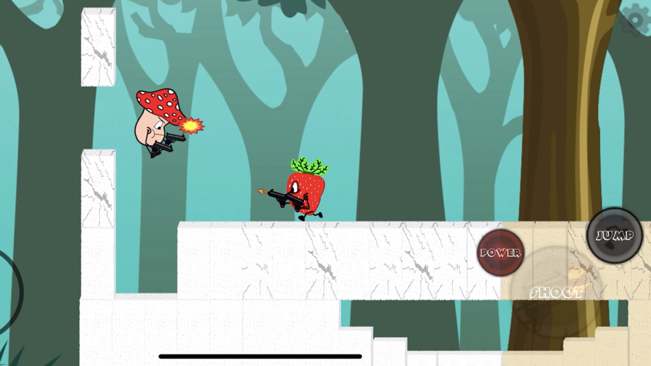 #2. Fruit Battle - Survival (iOS) By: Tomaz Jerman
