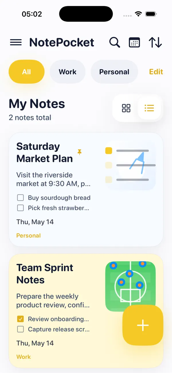 #1. NotePocket (iOS) 由: 兵瑞 陈