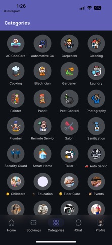 AnyTask: Service screenshot