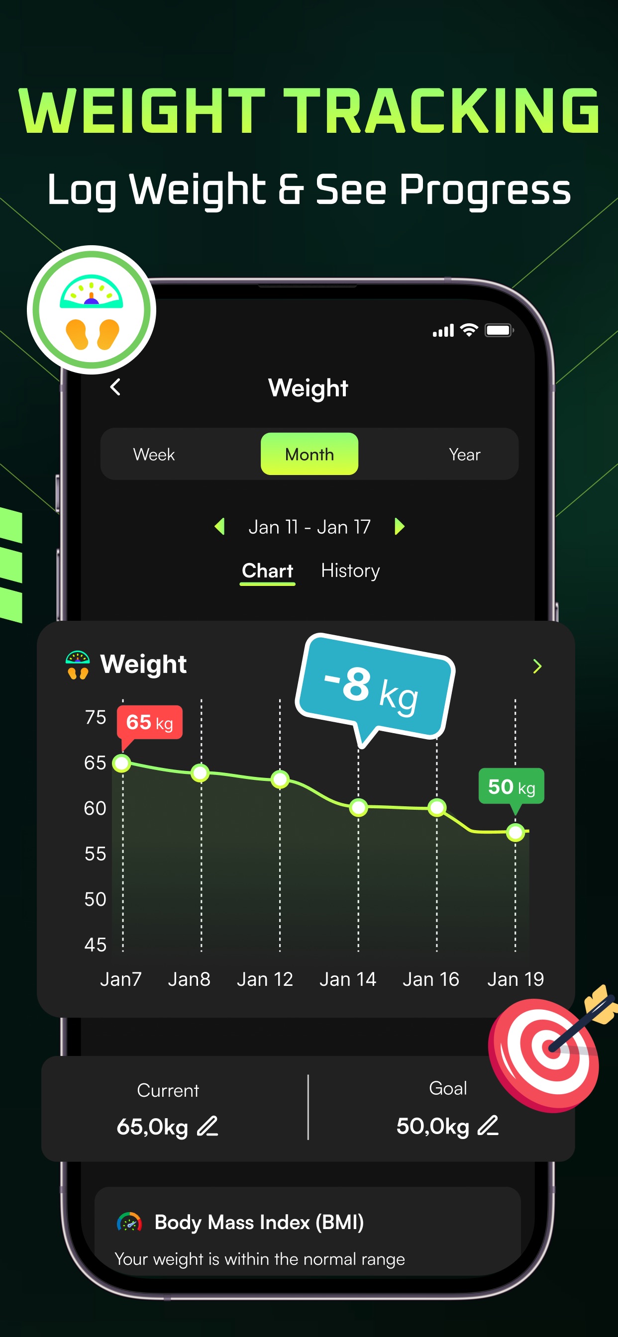 Screenshot 5 of Step Counter - Daily Pedometer