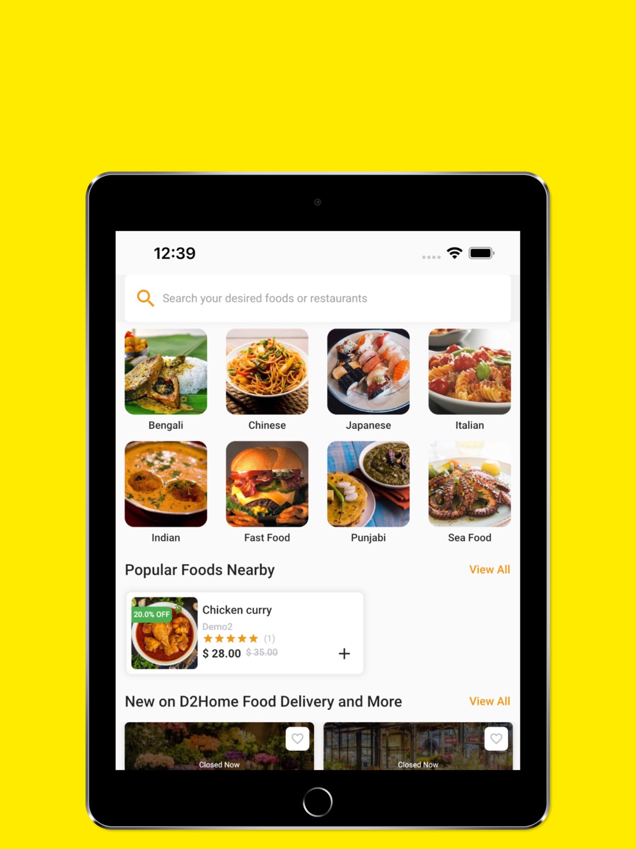 Screenshot 8 of D2Home Food Delivery and More