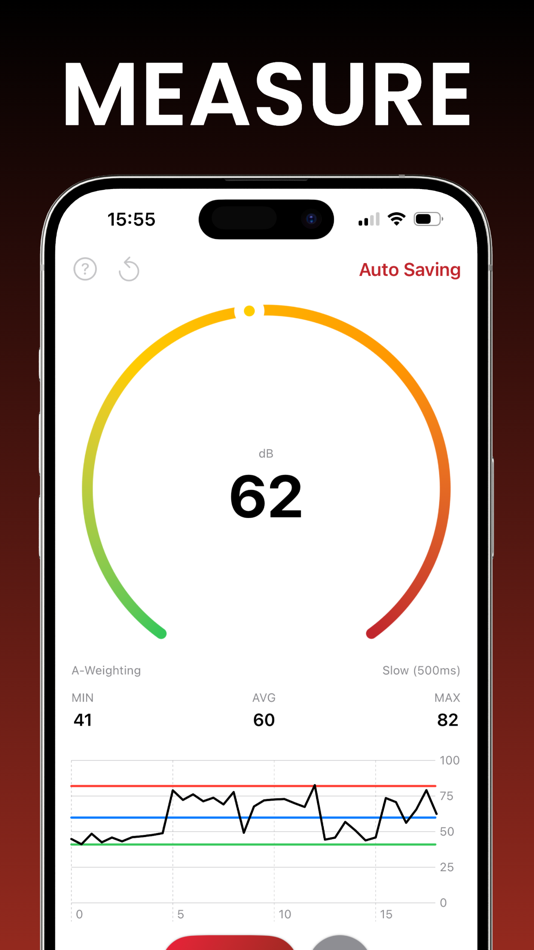 #1. Decibelmeter - dB (iOS) Podle: Devnex