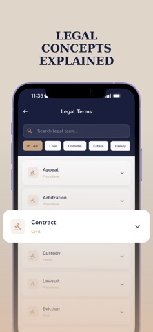 Ask a Lawyer - Legal Advice iPhone screenshot