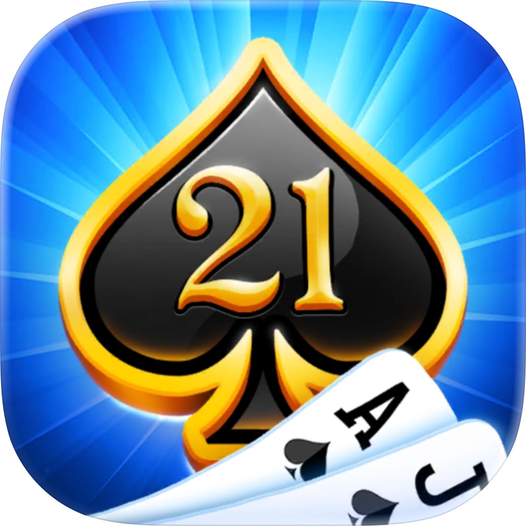 Apple App Store cover for Blackjack 21! Casino Card Game